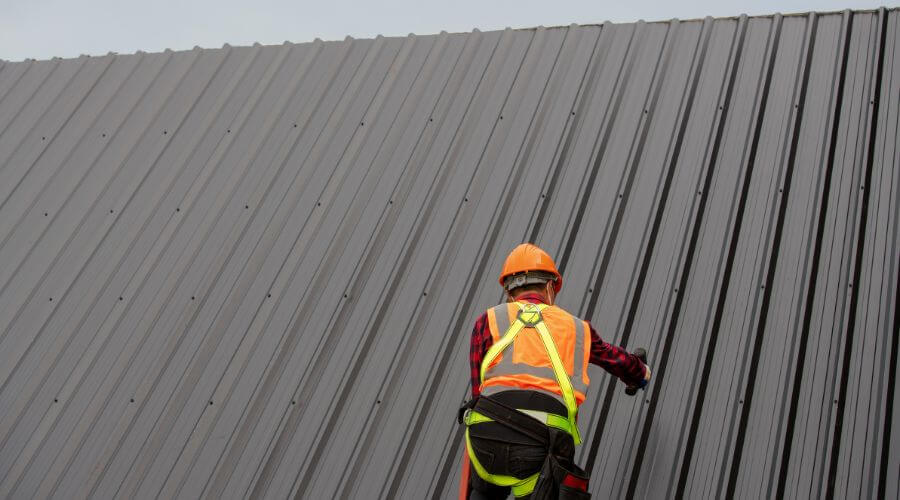 Professional metal roof installation services in Ruth, NV